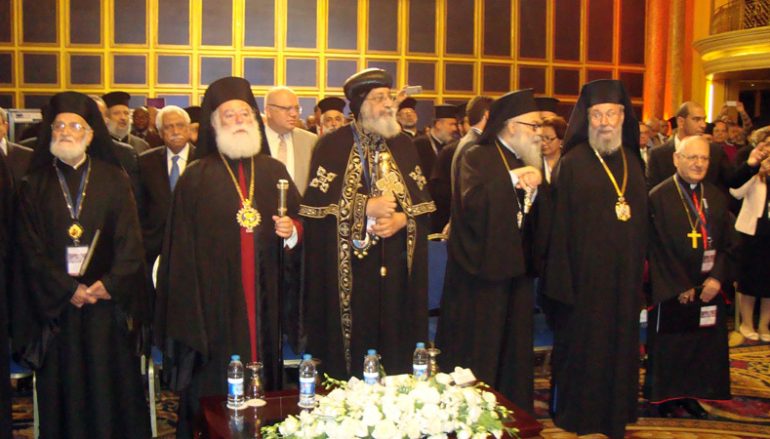 Ο Πατριάρχης Αλεξανδρείας στη Συνέλευση των Εκκλησιών στη Μέση Ανατολή (ΦΩΤΟ)