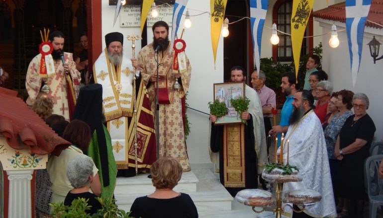 Πανηγύρισε η Ι. Μονή Προφήτου Ηλιού Πατρών την Ύψωση του Τιμίου Σταυρού (ΦΩΤΟ)