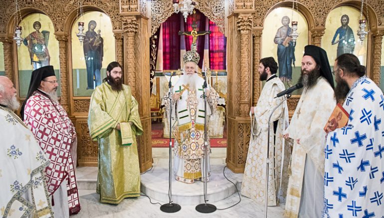 Η εορτή του Αγίου Συμεών Αρχιεπισκόπου Θεσσαλονίκης στον Σταυρό Ημαθίας (ΦΩΤΟ)
