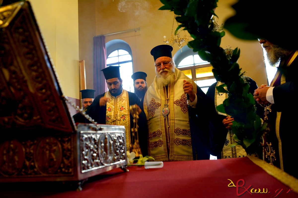 Η αναχώρηση του Αγίου Χαραλάμπους από την Τρίπολη για την Μονή Μεγάλου Σπηλαίου (ΦΩΤΟ)