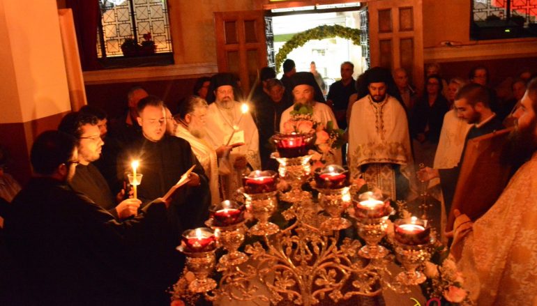 Ιερά Αγρυπνία στον Ι. Ν. Νεομάρτυρος Παύλου Τρίπολης (ΦΩΤΟ)