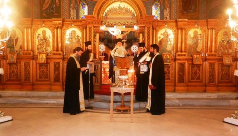 Το Ιερό Μυστήριο του Ευχελαίου για την Εκπαιδευτική Κοινότητα Μαγνησίας (ΦΩΤΟ)