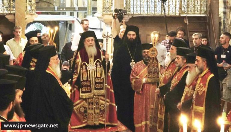 Δοξολογία για την 28η Οκτωβρίου στο Πατριαρχείο Ιεροσολύμων (ΦΩΤΟ – ΒΙΝΤΕΟ)