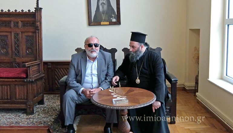 Ο Υπουργός Εσωτερικών στον Μητροπολίτη Ιωαννίνων (ΦΩΤΟ)