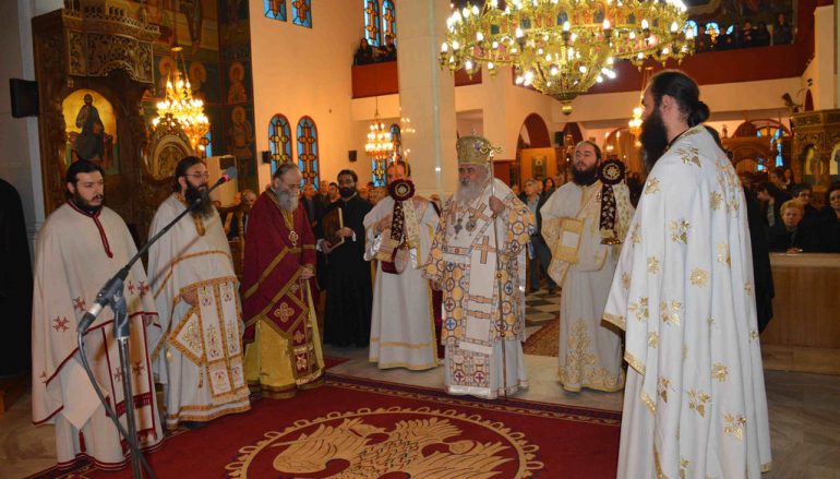 Αρχιερατική Θεία Λειτουργία στον Ι.Ν.Αγίου Λουκά Σταυρουπόλεως (ΦΩΤΟ)