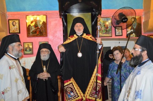 Ο Μητροπολίτης Προύσης στην Ι. Μονή του Οσίου Κενδέα Κύπρου (ΦΩΤΟ)