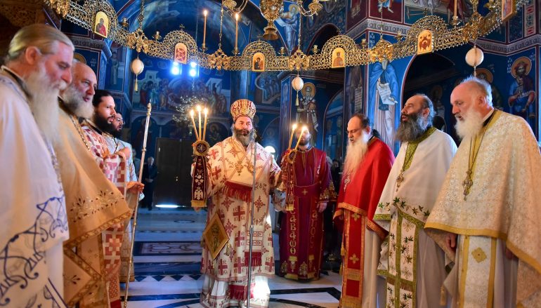 Η εορτή των Αγίων Κυπριανού και Ιουστίνης στην Ι Μ. Λαγκαδά (ΦΩΤΟ)