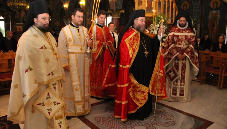 Μνημόσυνο του Αρχιεπισκόπου Αθηνών Χρυσοστόμου Α’ στην Αγ. Μαρίνα Ηλιούπολης (ΦΩΤΟ)