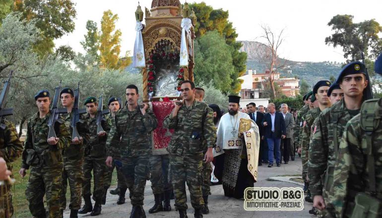 Τον Άγιο Δημήτριο τίμησε το Στρατόπεδο του Μηχανικού (ΚΕΜΧ) Ναυπλίου (ΦΩΤΟ-ΒΙΝΤΕΟ)