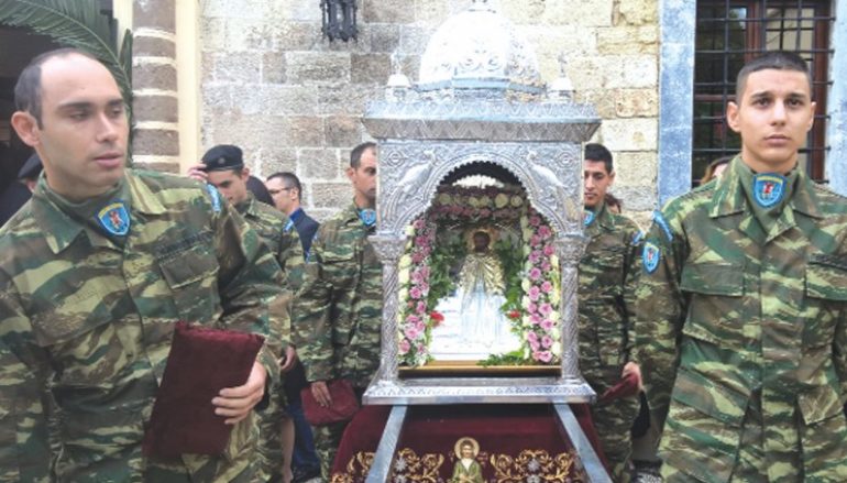 Η Ρόδος τίμησε τον Πολιούχο της Αγ. Κωνσταντίνο τον Υδραίο (ΦΩΤΟ)