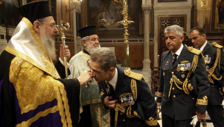 Δοξολογία για την εορτή των Ενόπλων Δυνάμεων στον Μητροπολιτικό Ναό Αθηνών (ΦΩΤΟ)