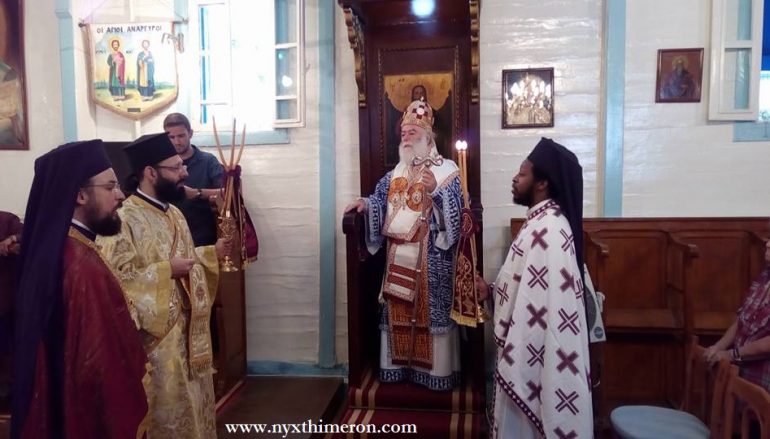 Πατριαρχική Θεία Λειτουργία των Αγίων Αναργύρων στο Αμπού Κιρ Αλεξάνδρειας (ΦΩΤΟ)
