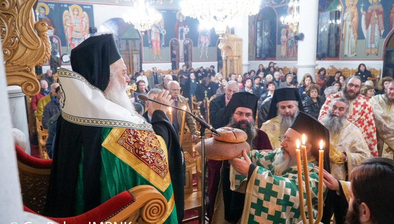 Αρχιερατικός Εσπερινός στη Βέροια του Οσίου Νικοδήμου του Βεροιέως (ΦΩΤΟ)