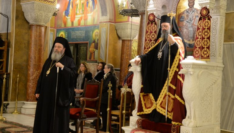 Οι Χαιρετισμοί προς τον Άγιο Απόστολο Ανδρέα στην Ι. Μ. Πατρών (ΦΩΤΟ)