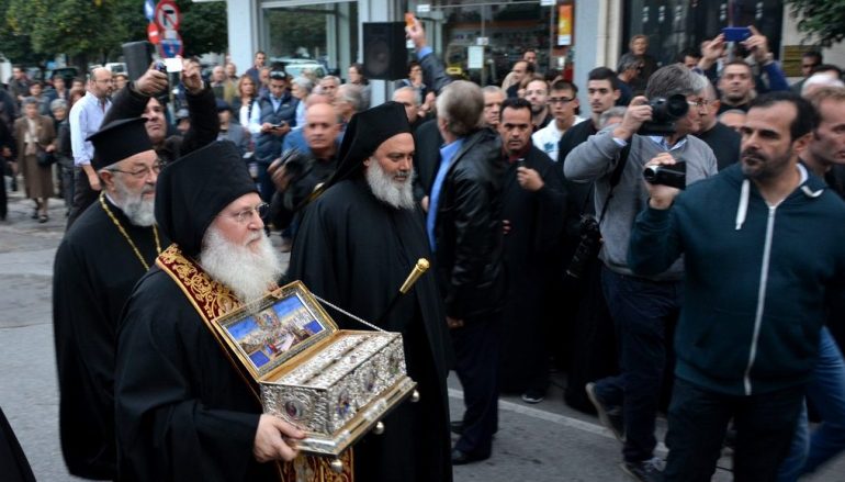 Η Ι. Μητρόπολη Σταγών υποδέχεται την Αγία Ζώνη της Παναγίας