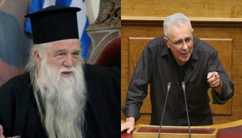 Μητροπολίτης Καλαβρύτων: “Ευγνωμονώ τον κ. Ζουράρι”
