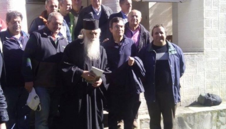 O Κωνσταντίνος Καραμανλής επισκέφτηκε την οικία του Αγίου Παΐσιου (ΦΩΤΟ)