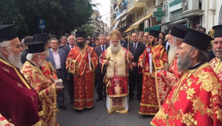 Τίμησαν την Πολιούχο τους στη Σητεία (ΦΩΤΟ)