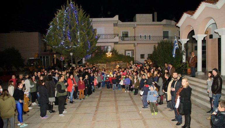 Χριστουγεννιάτικη εκδήλωση των κατηχητικών ομάδων στα Δεμένικα Πατρών (ΦΩΤΟ)
