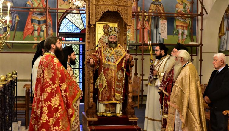 Αρχιερατική Θεία Λειτουργία για την Αγία Βαρβάρα στην Ι. Μ. Λαγκαδά (ΦΩΤΟ)