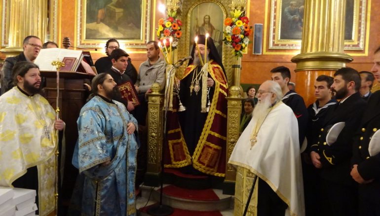 Ο Εσπερινός της εορτής της Αγίου Νικολάου του Θαυματουργού στην Πάτρα (ΦΩΤΟ)