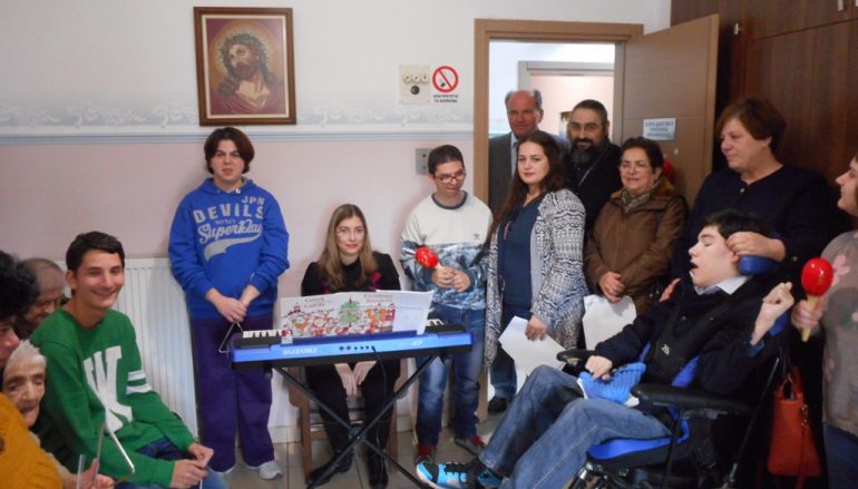Μια αλλιώτικη χριστουγεννιάτικη γιορτή στο Γηροκομείο της Ι. Μ. Κίτρους (ΦΩΤΟ)