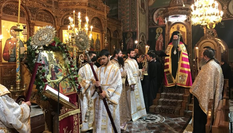 Τελέστηκε η Ακολουθία της Τριθέκτης των Χριστουγέννων για πρώτη φορά στην Ι. Μ. Κίτρους (ΦΩΤΟ)
