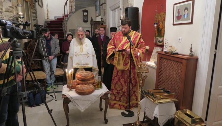 Η μνήμη του Οσίου Φιλαρέτου τιμήθηκε στην Ερμούπολη (ΦΩΤΟ)