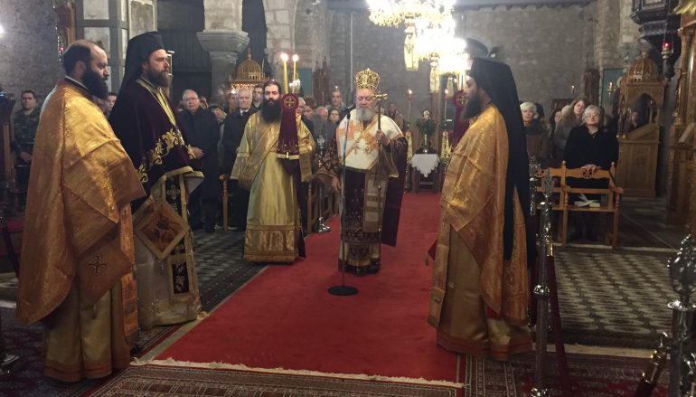 Η εορτή των Χριστουγέννων στην Εκκλησία της Χαλκίδος (ΦΩΤΟ)