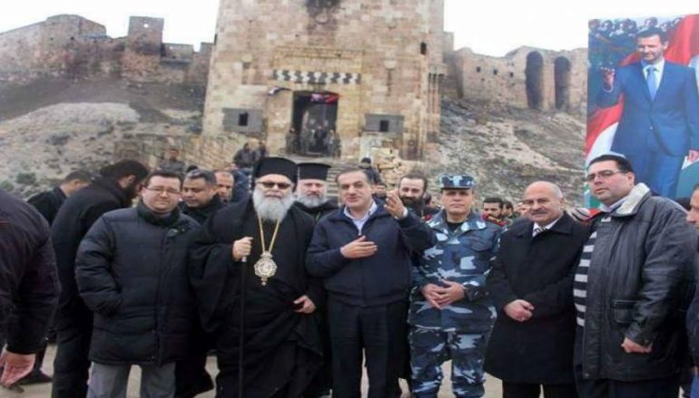 Ο Πατριάρχης Αντιοχείας Ιωάννης στο Χαλέπι