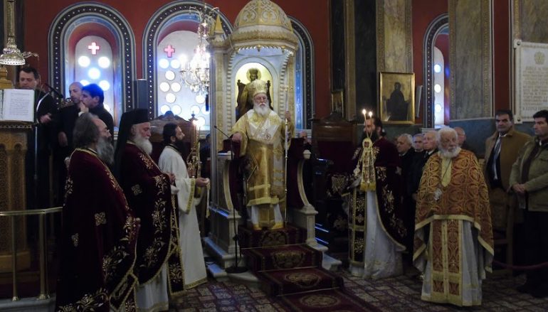 Πανηγύρισε ο Μητροπολιτικός Ι. Ναός Αγ. Βασιλείου Τρίπολης (ΦΩΤΟ – ΒΙΝΤΕΟ)
