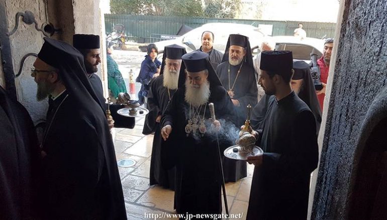 Ο Πατριάρχης Ιεροσολύμων επισκέφθηκε το Αρμένικο Πατριαρχείο (ΦΩΤΟ-ΒΙΝΤΕΟ)
