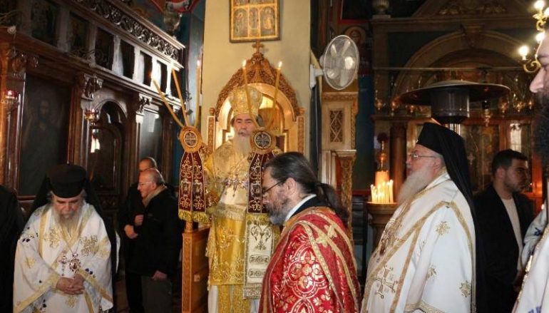 Ο Πατριάρχης Ιεροσολύμων εγκαινίασε αίθουσα της Ι. Μ. Αγ. Γεωργίου Μπετζαλλά (ΦΩΤΟ-ΒΙΝΤΕΟ)