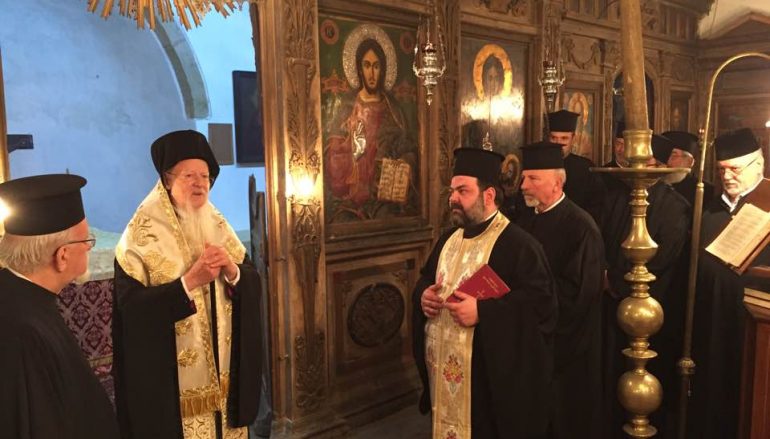 Ο Οικουμενικός Πατριάρχης στην Ίμβρο (ΦΩΤΟ)
