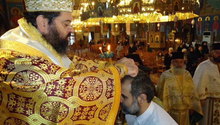 Χειροτονία Διακόνου στην Ι. Μ. Μαρωνείας (ΦΩΤΟ)