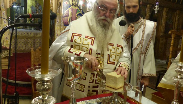 Η αρχαιοπρεπής Θ. Λειτουργία του Αγ. Γρηγορίου του Θεολόγου στην Ι. Μ. Καστορίας (ΦΩΤΟ)