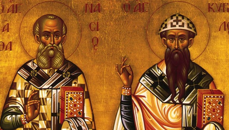 Άγιοι Αθανάσιος ο Μέγας και Κύριλλος Πατριάρχες Αλεξανδρείας