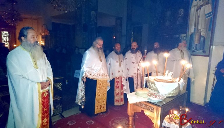 Αγρυπνία προς τιμην του Αγίου Πολυκάρπου στον Ι. Ν. Αγίου Γεωργίου Αγρινίου (ΦΩΤΟ)