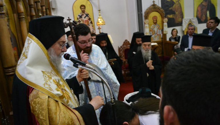 Κουρά μοναχού από τον Μητροπολίτη Κορίνθου στην Ι. Μ. Γόρτυνος (ΦΩΤΟ)