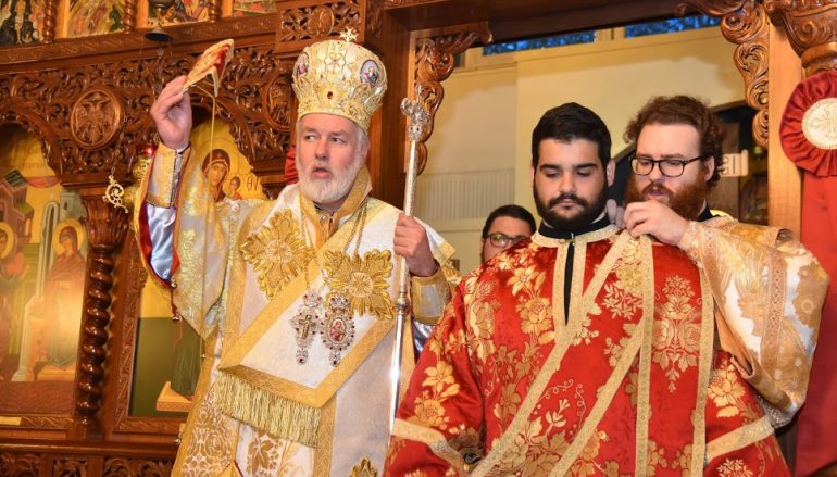 Χειροτονία Διακόνου στην Μητρόπολη Βελγίου (ΦΩΤΟ)