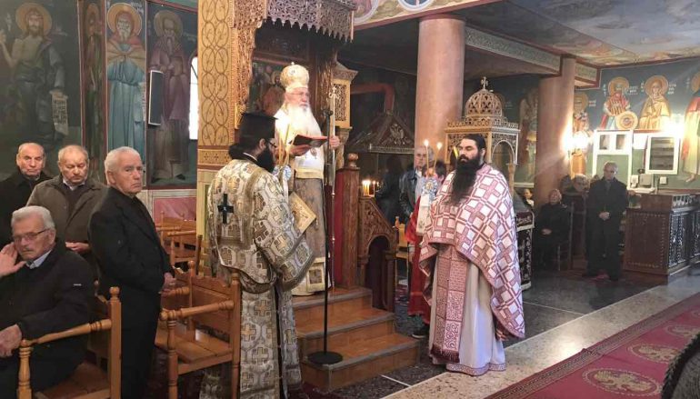 Η Κυριακή της Απόκρεω στον Ι. Ν. Αγίου Κωνσταντίνου Καλοχωρίου (ΦΩΤΟ)