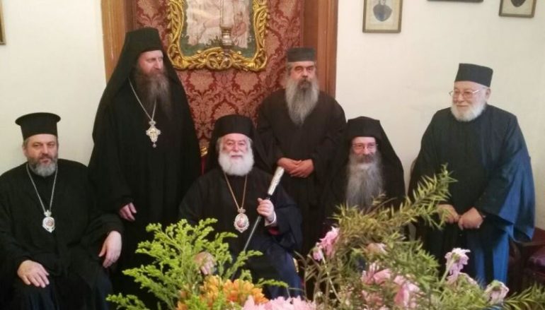 Ο Πατριάρχης Αλεξανδρείας στο Σιναϊτικό Μετόχι στο Κάϊρο (ΦΩΤΟ)