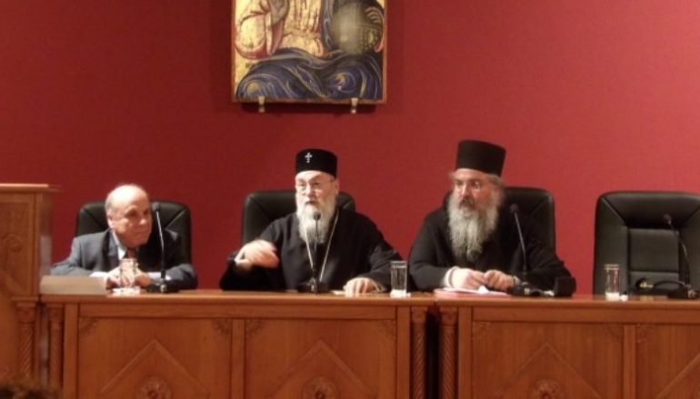 Ο Κοσμήτορας της Θεολογικής Σχολής Αθηνών στην Ι. Μ. Κορίνθου (ΦΩΤΟ)