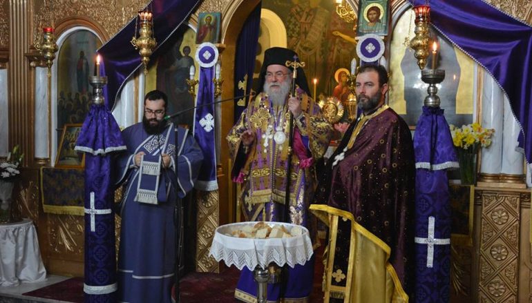 Προηγιασμένη Θεία Λειτουργία στο Ακροβούνι Παγγαίου (ΦΩΤΟ-ΒΙΝΤΕΟ)