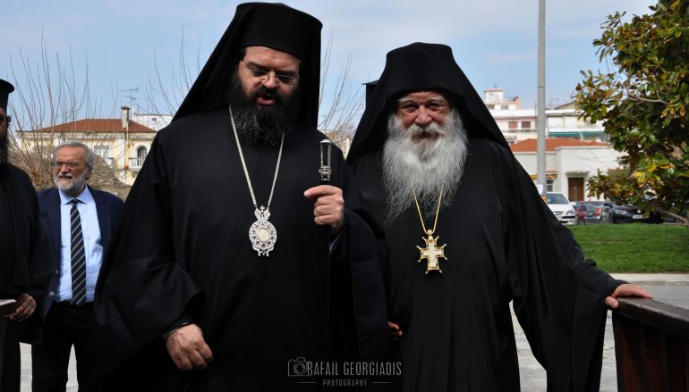 Ο Καθηγούμενος της Ι. Μονής Ξενοφώντος στην Ι. Μ. Μαρωνείας (ΦΩΤΟ)