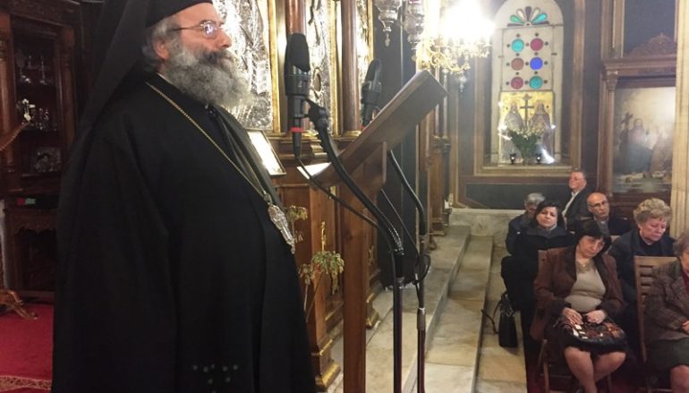 Ο Ε΄ Κατανυκτικός Εσπερινός στον Ι. Ν. Αγίου Νικολάου Χαλκίδος (ΦΩΤΟ)