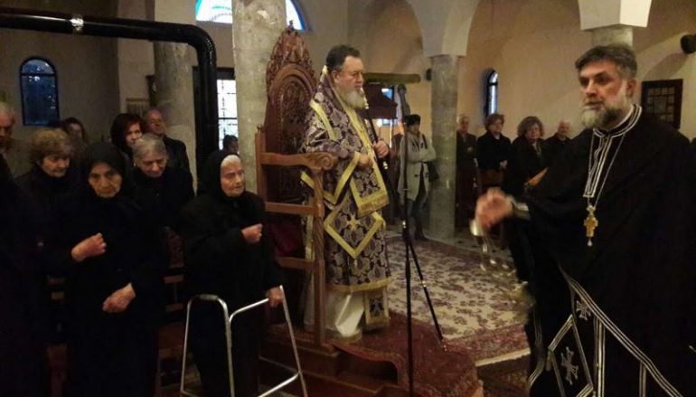 Ο Μητροπολίτης Χαλκίδος στην Ι. Μ. Παναγίας Μυρτιδιώτισσας (ΦΩΤΟ)