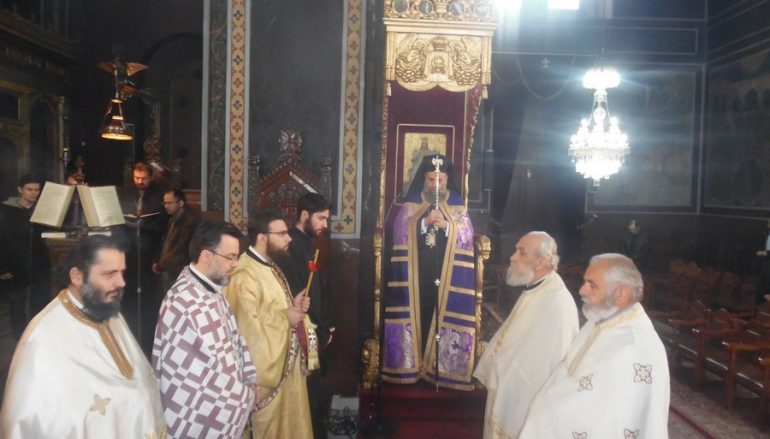 Ε΄ Κατανυκτικός Εσπερινός στην Ι. Μ. Θεσσαλιώτιδος (ΦΩΤΟ)