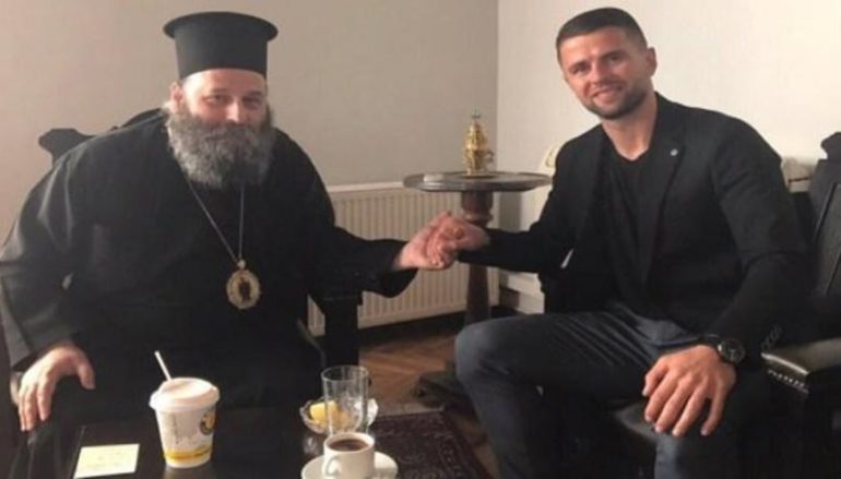 Στον Μητροπολίτη Ιωαννίνων μετανιωμένος ο Αλβανός ποδοσφαιριστής (ΦΩΤΟ)