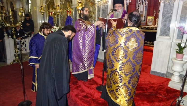 Χειροθεσία Πνευματικού από τον Μητροπολίτη Σπάρτης (ΦΩΤΟ)